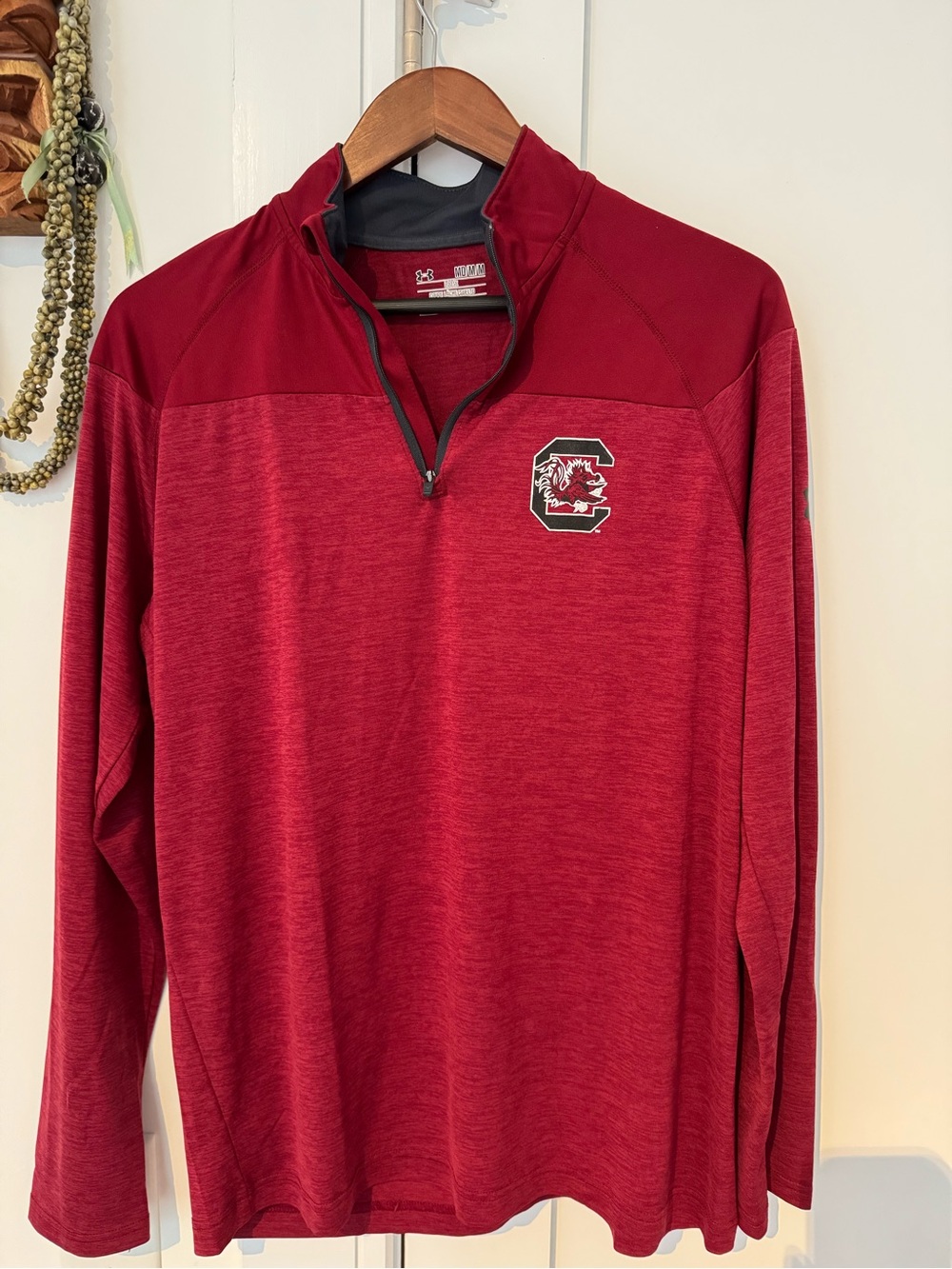 South Carolina Gamecocks Under Armour 1/4 Zip Pullover